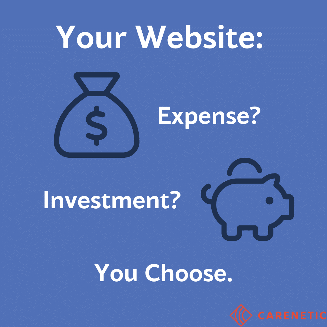 Your Website: An Expense or Investment? The Choice is Yours